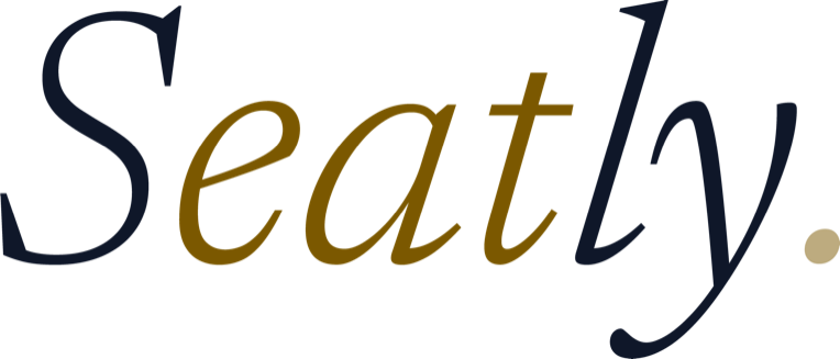 Seatly logo, for light backgrounds